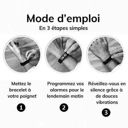 Bracelet réveil intelligent