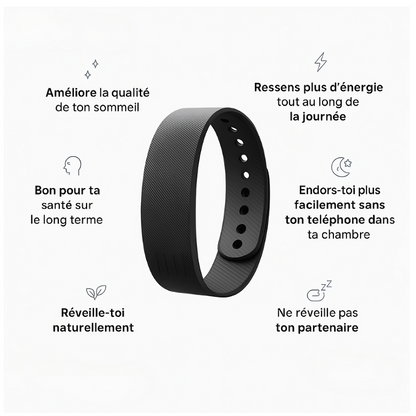 Bracelet réveil intelligent