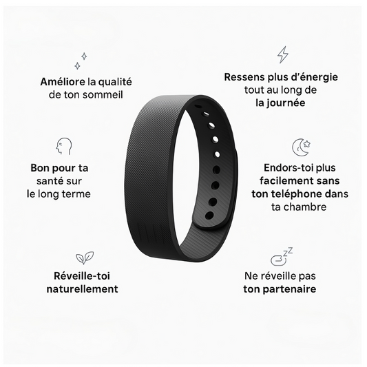 Bracelet réveil intelligent